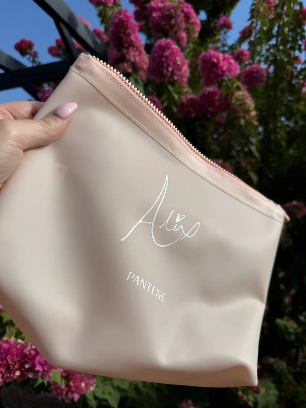 Alix x Blush Pink Cosmetic Pouch